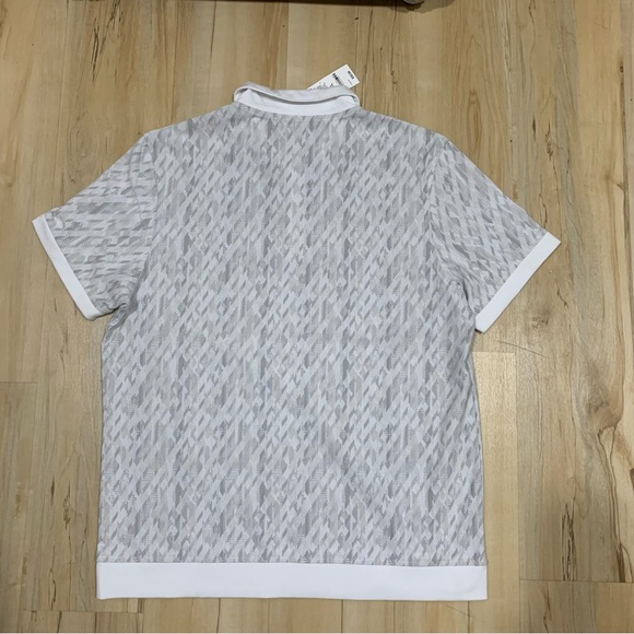 ALFANI Men's Geometric-print Polo, Size XL - Picture 5 of 7